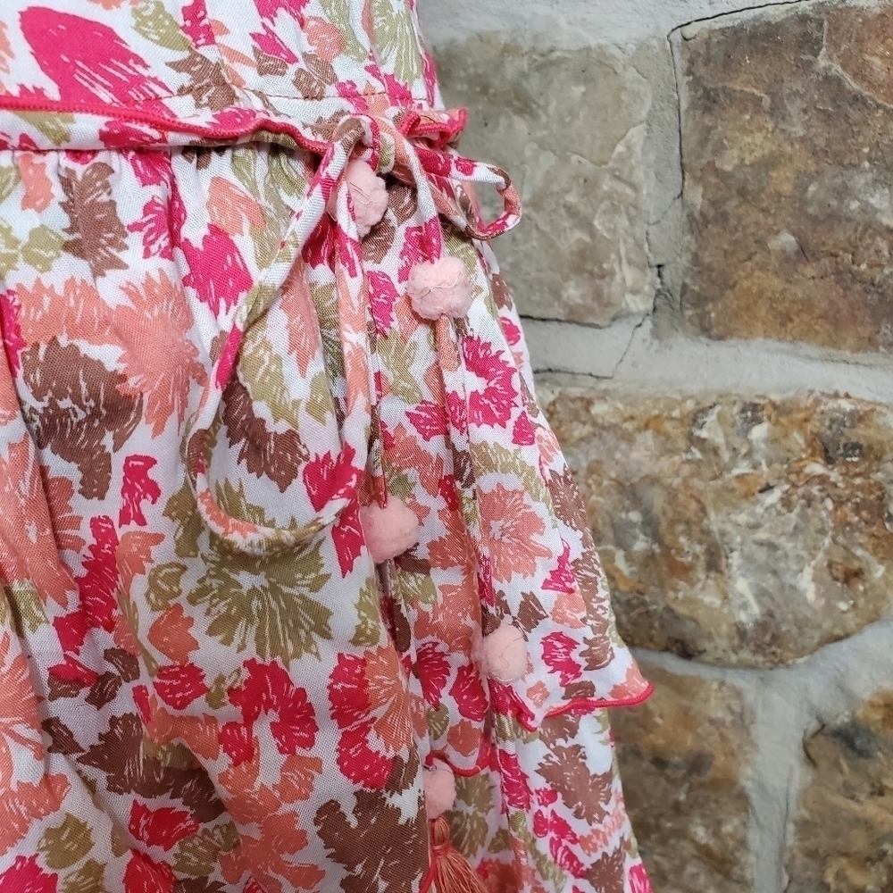 POUPETTE St Barth L LARGE Bety Ruffled Mini Dress - Picture 4 of 9